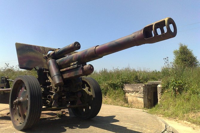 Normandy D-Day Landing Beaches Guided Tour from Paris by minivan - Omaha Beach: seeing the landing site and then stepping back