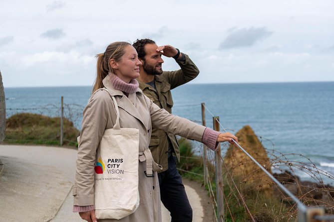 Normandy D-Day Landing Beaches with Private Guide From Paris - Longues-sur-Mer Battery: Atlantic Wall Fortifications From a High Cliff View