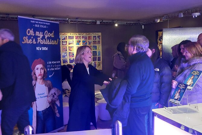 Oh My God She's Parisian! English Comedy Show in Paris - How the Audience Interaction Changes the Experience (Pick Your Seat Strategy)
