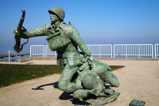 OMAHA Beach - Day trip from Paris to Normandy in a small group (3/7 pax) - From Champs-Élysées to Normandy: a 6:30am start with AC comfort