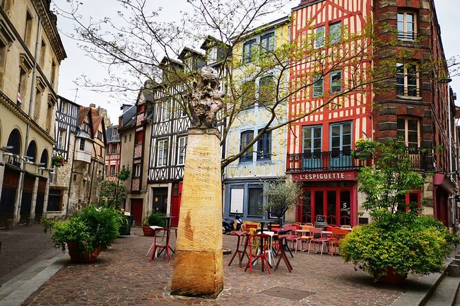 On the footsteps of Joan of Arc - Private day trip to Rouen - Clock Tower and Plague-Era Cemetery: The Gros-Horloge and Aitre Saint-Maclou Stops
