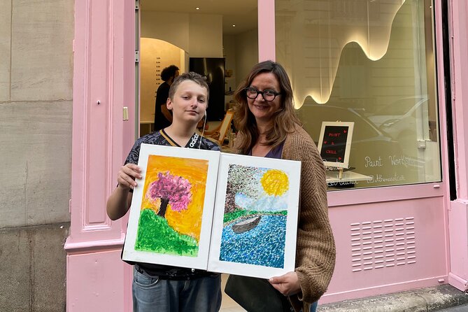 Painting Experience in an Art Café in Paris - Painting Without Rules: How the Freedom Works in Real Life
