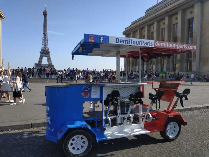 Paris: 1.5-Hour Eiffel Tower Beer Bike Tour - Key things to know before you pedal