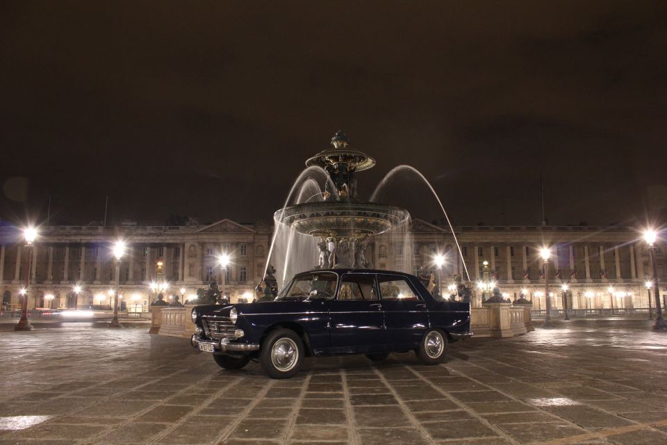 Paris: 1.5-Hour Vintage Car Night Tour - Le Marais, Saint-Gervais, and Hôtel de Sens: history around the edges
