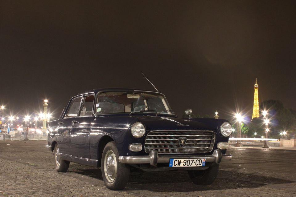 Paris: 1-Hour Tour in a Vintage Car - Quick practical tips before you go