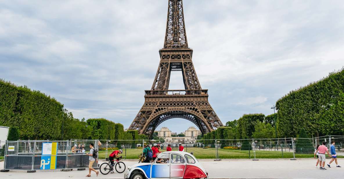 Paris: 1-Hour Vintage Citroen 2CV Tour - The Open-Top Experience: Rain-Proof Views and Photo-Friendly Stops