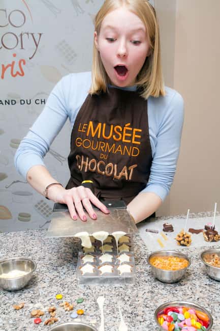Paris: 45-minute Chocolate Making Workshop at Choco-Story - The Chocolatier Factor: Bilingual Instructions and a Friendly Room