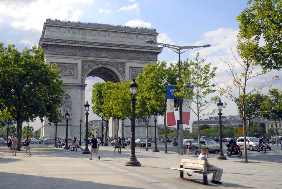 Paris: Arc de Triomphe Entry and Walking Tour - Place Clemenceau meeting point: easy to find, easy to start