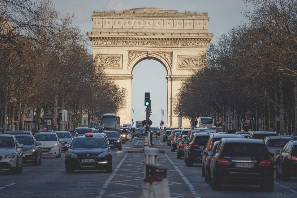 Paris: Arc de Triomphe Entry and Walking Tour - The Arc de Triomphe stop: entry included, views worth the climb