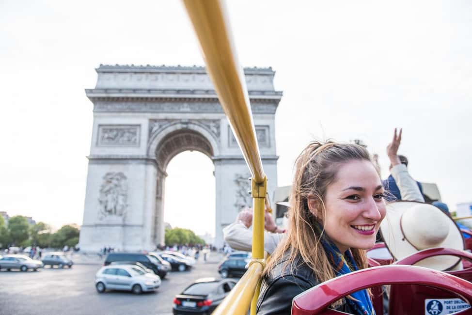 Paris: Arc de Triomphe Ticket & Big Bus Hop-on Hop-off Tour - Comfort, crowding, and weather: the real-world friction points