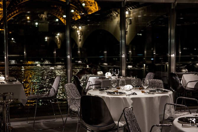 Paris at the First Lodges - Ducasse sur Seine dinner cruise - What the meal feels like: 4 vs 5 courses and pacing
