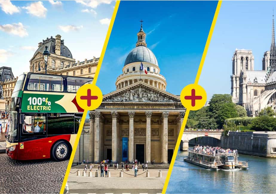 Paris: Big Bus Hop-on Hop-off Tour and Pantheon entrance - Paris on a Double-Decker Timeline That Actually Works