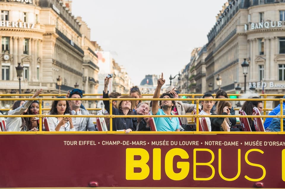 Paris: Big Bus Hop-on Hop-off Tour and Pantheon entrance - Optional Seine River Cruise: The Relaxed Finish