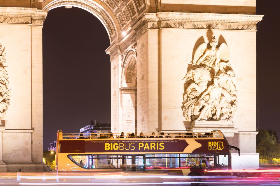 Paris: Big Bus Hop-on Hop-off Tour & Panoramic Night Tour - Ticket Activation at Opéra: Getting On the Bus Without Stress