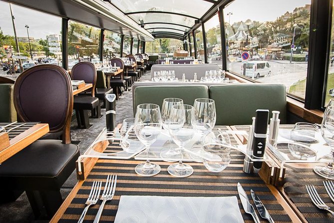 Paris Bustronome Gourmet Sightseeing Lunch on a Panoramic Bus - Practical tips so your lunch stays stress-free
