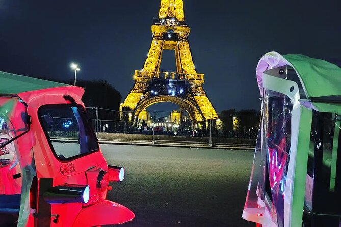 Paris by night in a Private Tuktuk Tour - Notre-Dame gets the longest stop: plan for a slow photo stroll