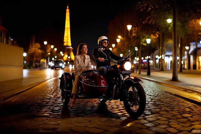 Paris by Side Car A Filmmaker Video Shoot Your Moment - The Route Between Iconic Viewpoints (Sidecar, Street Angles, and Variety)