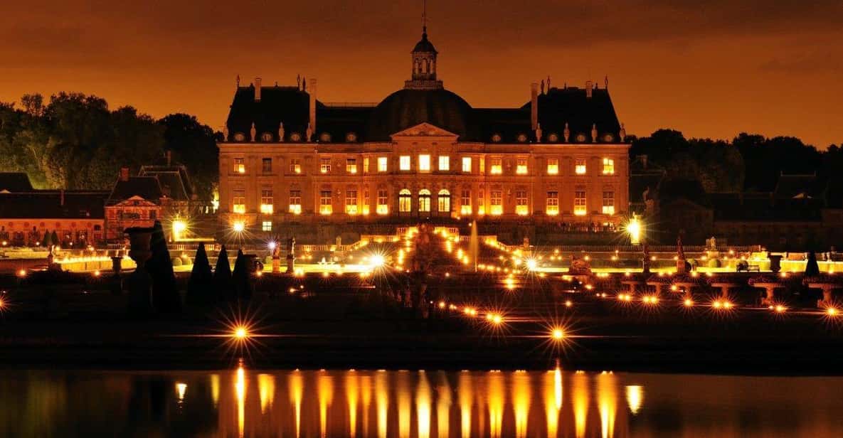 Paris: Candlelit Dinner at Vaux-le-Vicomte by Limousine - Gardens by Le Notre: the one-hour golf cart trick