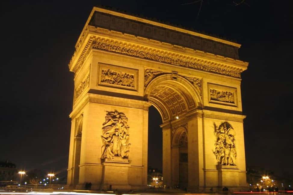 Paris: City By Night Tour - Route Highlights: Concorde, Champs Élysées, Arc de Triomphe, and the Eiffel Area