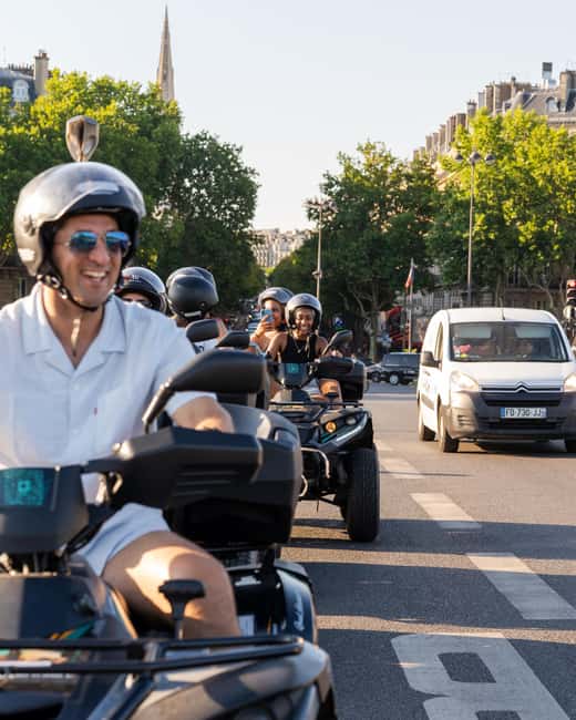 Paris: City Highlights Guided Quad Tour - Arc de Triomphe, Champs-Élysées, and the 1st Arrondissement