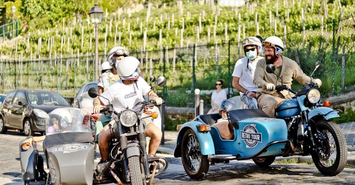 Paris: City Highlights Tour by Vintage Sidecar - Stop-by-stop: what to watch for at Arènes de Lutèce, Île de la Cité, and more