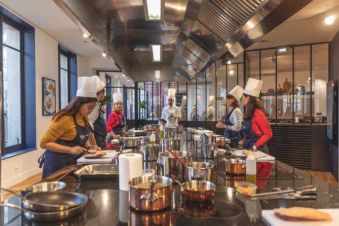 Paris Cooking Class with Ferrandi chef at Galeries Lafayette - Price and value: $156.18 for a chef, a lunch, and a tiny group