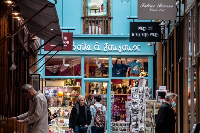 Paris Covered Passages Walking Tour plus Seine Cruise Option - Stop 2: Passage Choiseul and its sunlit glass-roof shopping