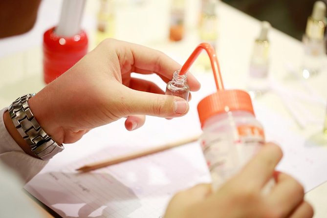 Paris Create your Own Perfume Workshop with a Perfumer - Building Your Scent: Choosing from About 50 Compositions