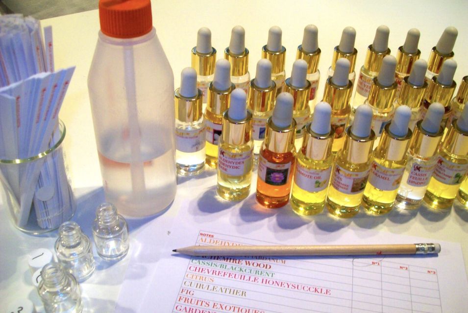 Paris: Create your Signature Scent Perfume Workshop - Pick Your Raw Materials: 60 Options and a Guided Nose