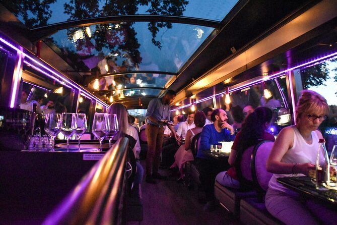 Paris Dinner Bus Toque with Wine Tastings from Champs-Elysees - Weather, timing, and practical tips for a smooth night