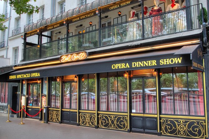 Paris Dinner Show Opera Bel Canto - Dinner First, Opera After: How the Bel Canto Night Works