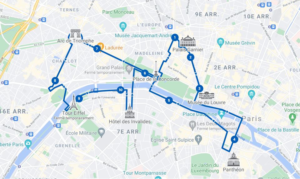Paris: Discovery Hop-On Hop-Off and Paris by Night Tour - Audio Guides, Earphones, and Kids Commentary