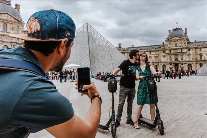 Paris E-Scooter Tour with fun & informative guide (small groups) - Stop-by-Stop: Louvre Pyramid Views, Concorde’s Revolution Square, and Notre-Dame Facade
