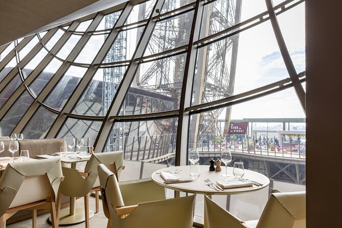 Paris Earliest Lunch at Eiffel Tower Madame Brasserie Restaurant - The menu in detail: Thierry Marx style French flavors
