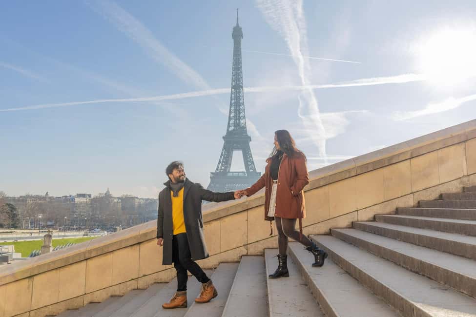 Paris: Eiffel Area Private Photoshoot - Meeting at 2 Rue Beethoven and the Pace of a 25-Minute Slot
