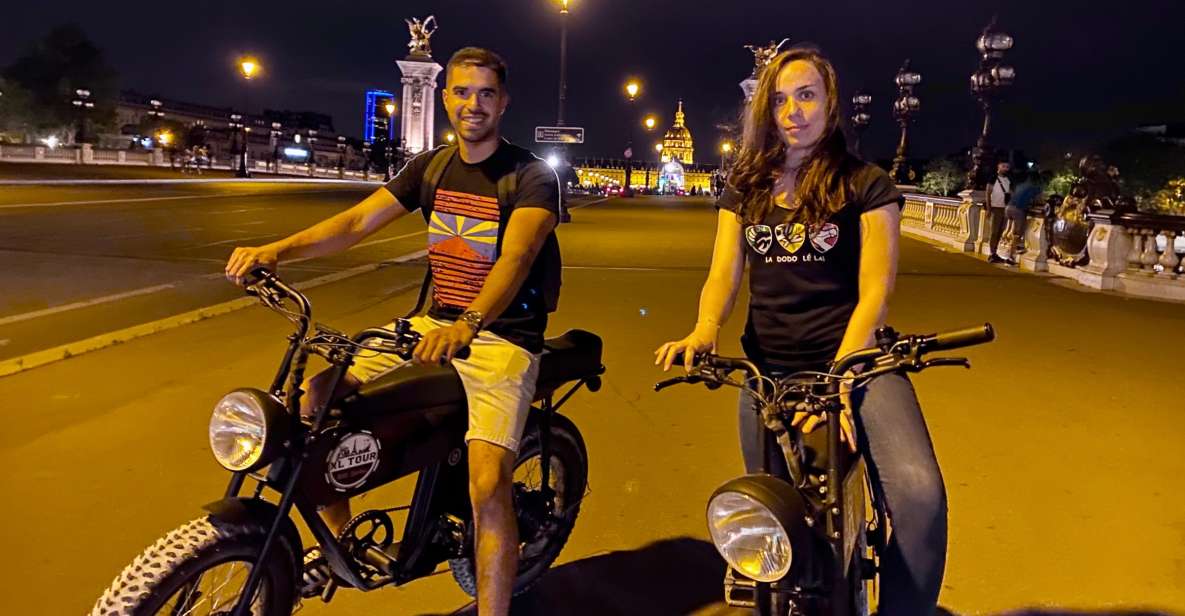 Paris: Eiffel Tower and Notre Dame Night Tour by E-Bike - E-bike after dark: why this feels calmer than daytime