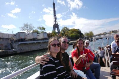 Paris: Eiffel Tower Tour & River Cruise with Summit Option - The Seine cruise at night: champagne in hand, landmarks on both banks