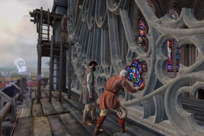 Paris Eternelle Notre-Dame Virtual Reality Tour - Seeing old Paris and construction in 3D