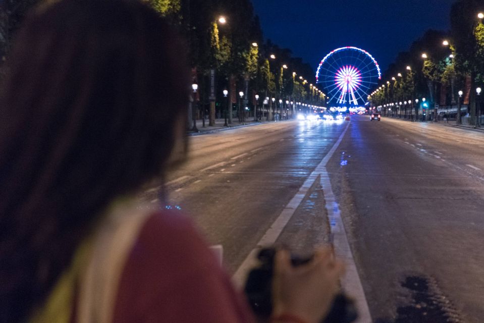 Paris: Evening Bike and Boat Tour - Champs-Élysées and the Grand/Petit Palais: big Paris luxury vibes