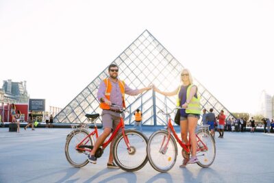 Paris Evening Snapshot Bike Tour - Meeting up at Dupleix: finding the bikes fast