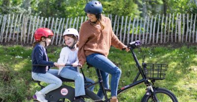 PARIS: Family e-bike longtail renting - RED-WILL workshop setup: where your day really starts
