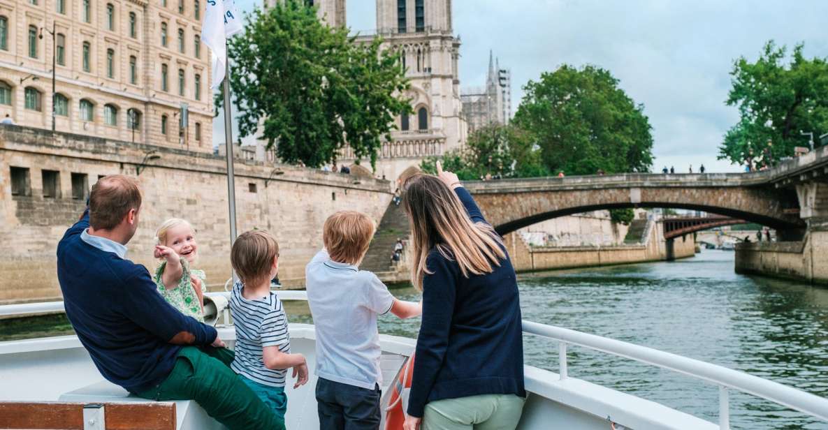Paris: Family-Friendly River Seine Guided Cruise - Family-Friendly Seine Cruise from the Eiffel Tower: What the Experience Feels Like