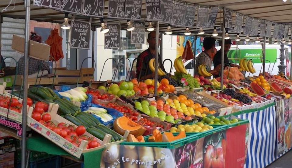 Paris: Food Market Tour in Bastille - Inside Aligre Market under the covered stalls