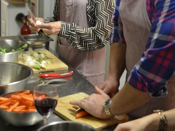 Paris: Full-Day Cooking Class, Market Tour and Lunch - Hands-on cooking for real: what you’ll do in about two cooking hours