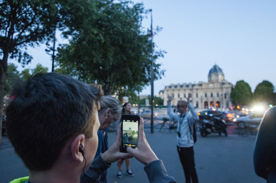 Paris: Ghosts, Legends & Mysteries Evening Walking Tour - Saint-Jacques Tower: guided time for atmosphere and detail