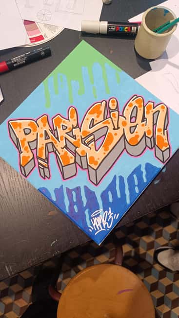 Paris: Graffiti on Canvas Workshop at an Art Studio - Should you book this Paris graffiti on canvas workshop?