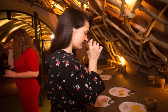 Paris - Guided Visit & Tasting in a Royal Wine Cellar - Inside the cellar rooms: atmosphere plus a bit of modern tech