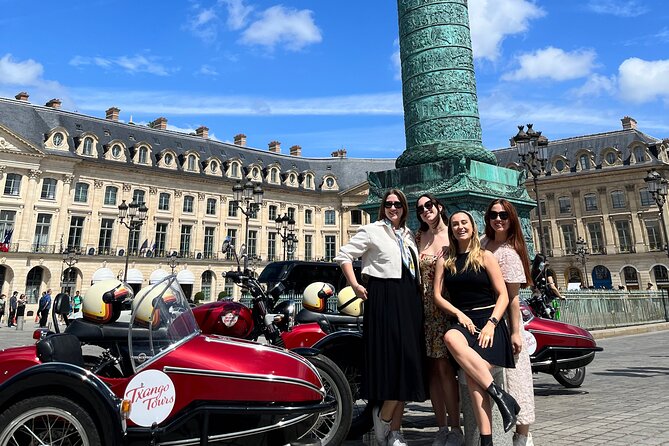 Paris Highlights: Private Sidecar Tour - The famous avenue stretch and a dramatic bridge cruise