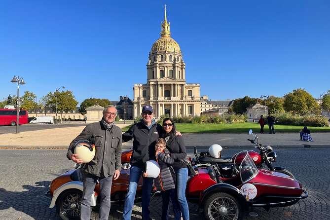 Paris Highlights: Private Sidecar Tour - Invalides and its real-gold top: short stop, big payoff