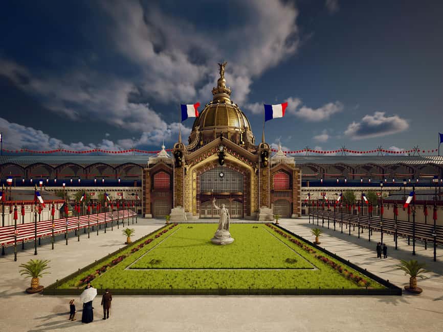 Paris : Immersive Eiffel Tower tour with virtual reality - The 1889 World’s Fair Moment: Watching the Tower Meet the World